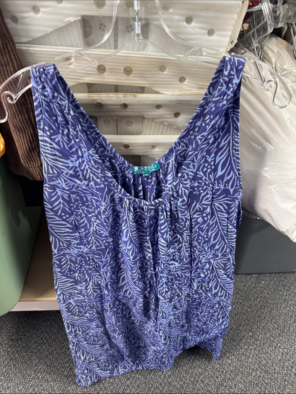 Bali batiks dress xl // 070112